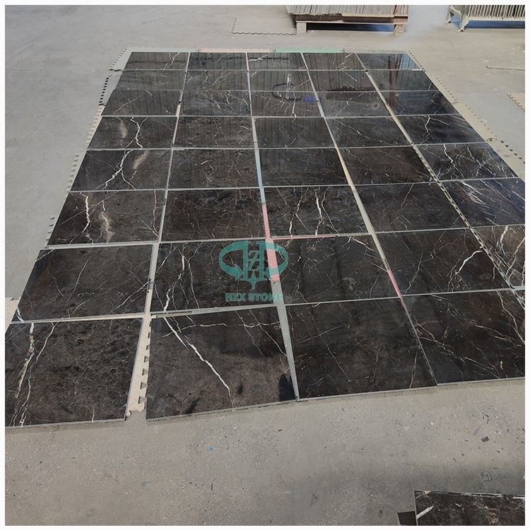 Black Laurent Marble Tiles
