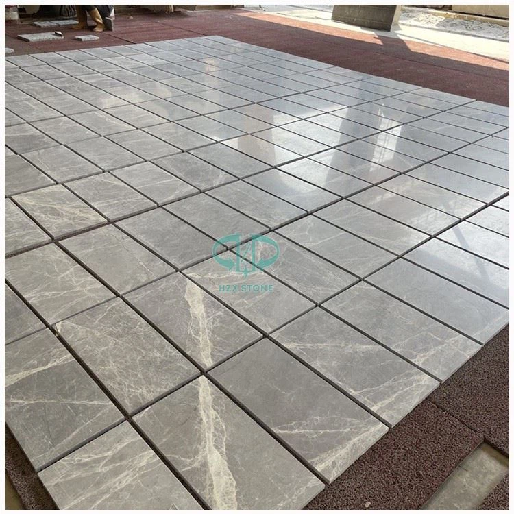 Grey Emperador Marble Tile