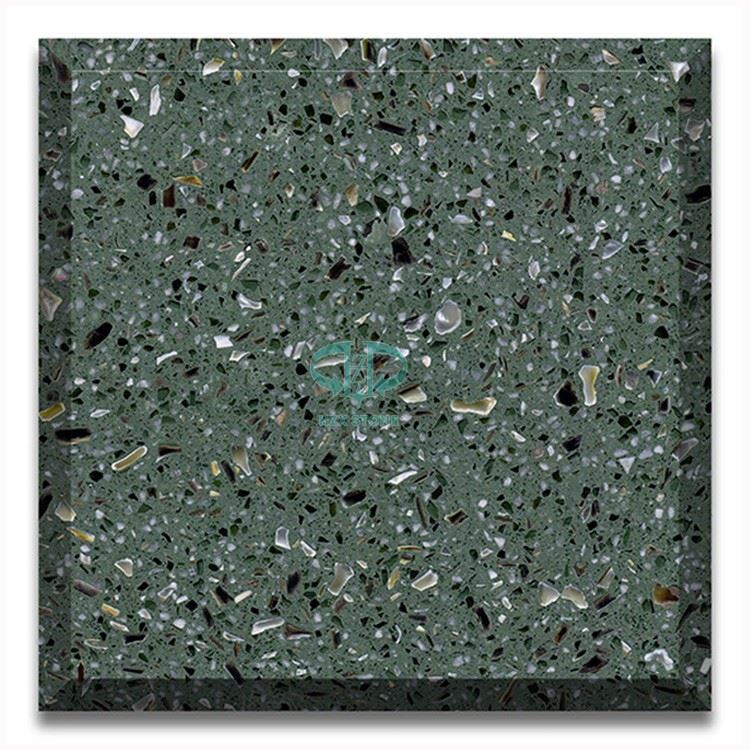 Precast Green Terrazzo Stone