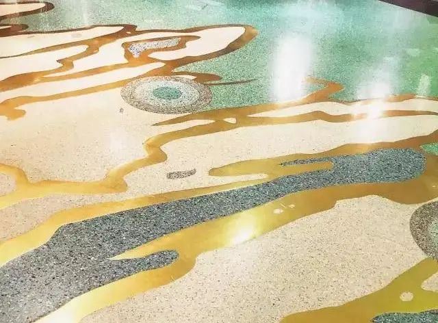 terrazzo floor tiles