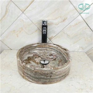 Paj Ntaub Marble Sink