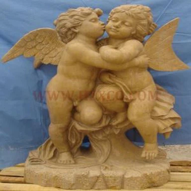 Daj Sandstone Angel duab puab