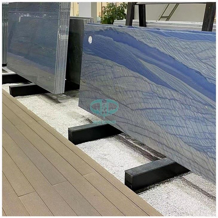 Blue Macauba Granite Slab
