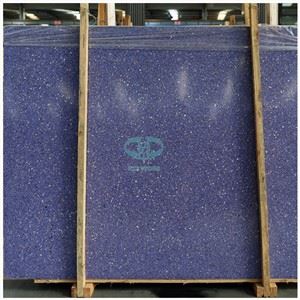 Blue Terrazzo Pob zeb Slab
