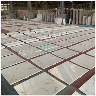 Dawb Marble Txhua Kab Npog Cov Vuas