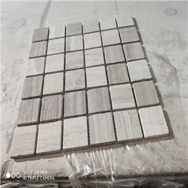 Dawb Ntoo Marble Mosaic Pobzeb