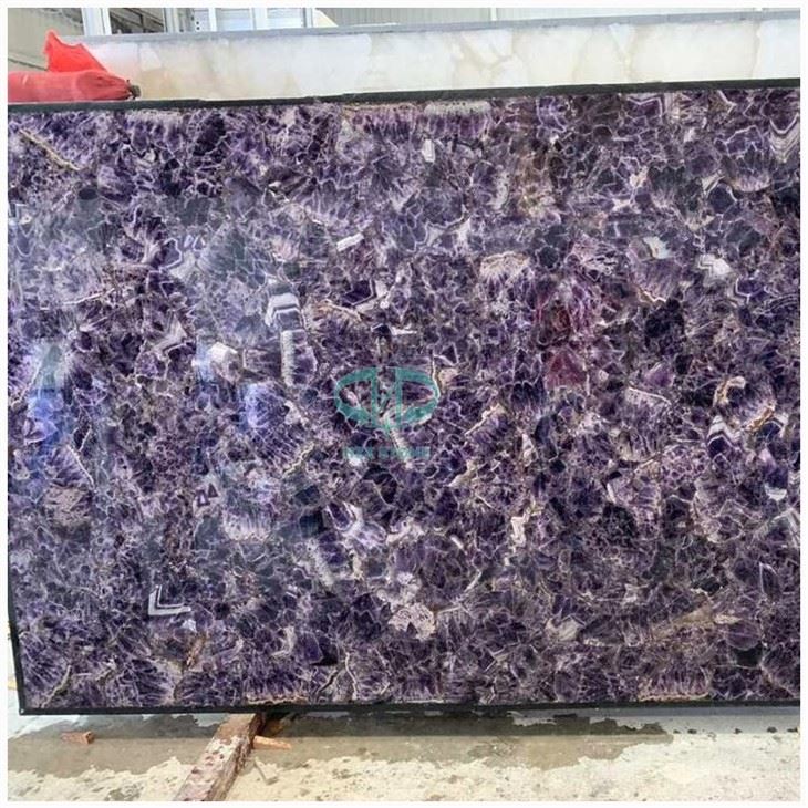 Translucent Amethyst Slab