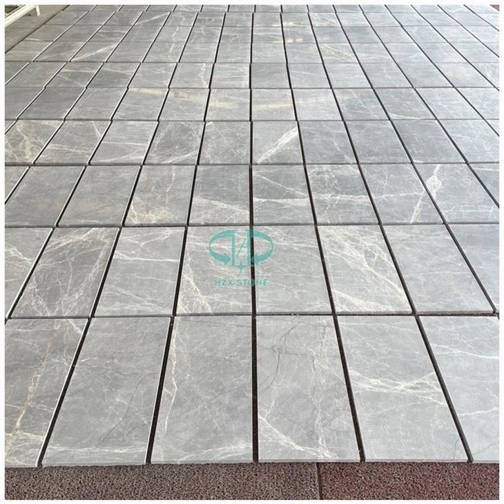 Grey Emperador Marble Paving Tile