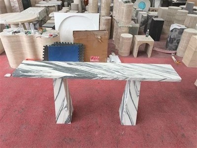 Arabescato Marble Cafe Table saum